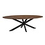Label51 Eetkamertafel James - Nature Smooth - Mangohout - 160 cm - Ovaal