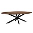 Label51 Eetkamertafel James - Nature Smooth - Mangohout - 190 cm - Ovaal