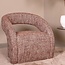 Label51 Fauteuil Antibes - Cherry Chocolate - Geweven