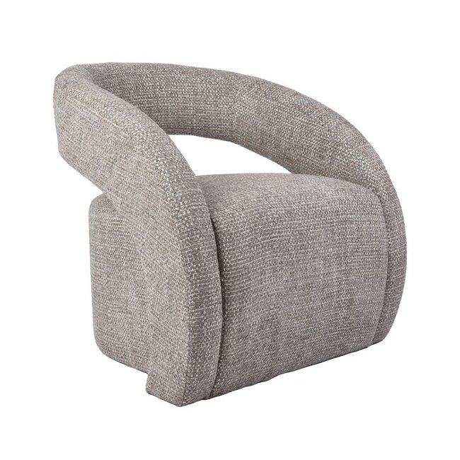 Label51 Fauteuil Antibes - Taupe - Geweven