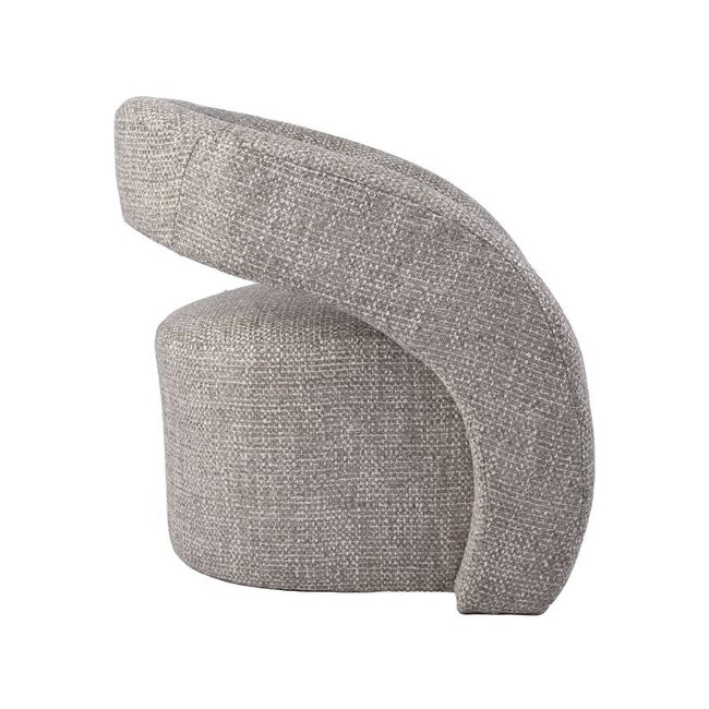 Label51 Fauteuil Antibes - Taupe - Geweven