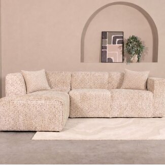 Label51 Hoekbank Salvano - - Rimba - Taupe 03 - Links