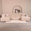 Label51 Hoekbank Salvano - Rimba taupe - U bank - Ottomane Links