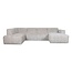 Label51 Hoekbank Salvano - Rimba taupe - U bank - Ottomane Links