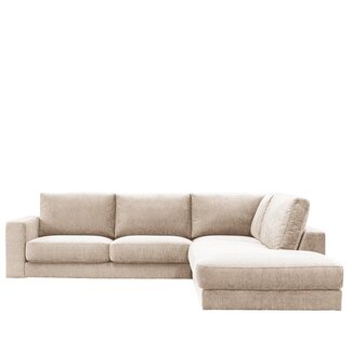 Label51 Hoekbank Valero - Naturel - Chenille - Rechts Voorstaand