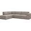 Label51 Hoekbank Verona - Taupe- Links Voorstaand