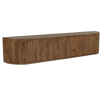 Label51 Tv-Meubels Miya - Nature Smooth - Mangohout - 220 cm