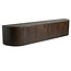 Label51 Tv-Meubels Saya - Espresso - Mangohout - 220 cm