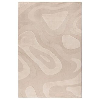 Label51 Vloerkleed Gamo - Beige - Synthetisch - 200x290 cm