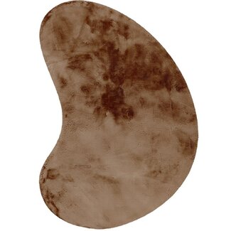 Label51 Vloerkleed Indy - Chocolate - Polyester - 160x230 cm - Organisch