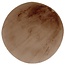 Label51 Vloerkleed Indy - Chocolate - Polyester - 200x200 cm - Rond