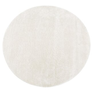 Label51 Vloerkleed Mila - Ivoor - Polyester - 150x150 cm - Rond