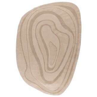 Label51 Vloerkleed Vinto - Beige - Synthetisch - 160x230 cm - Organisch