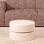 Label51 Salontafel Milly - Soft Sand - Mangohout - 50 cm - Rond