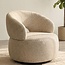 Label51 Fauteuil Nusenna - Naturel - Royal Boucle