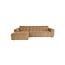 MySofa Ruby Hoekbank Camel Lounge Links + 2,5 zits Arm rechts