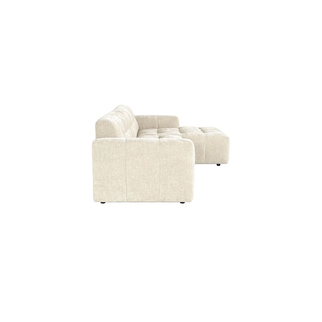 MySofa Ruby Hoekbank Beige  2,5 zits Arm links + Lounge rechts