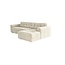 MySofa Ruby Hoekbank Beige  2,5 zits Arm links + Lounge rechts