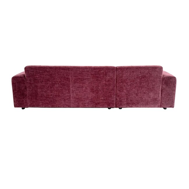 MySofa Ruby Hoekbank Paars Lounge Links + 2,5 zits Arm rechts