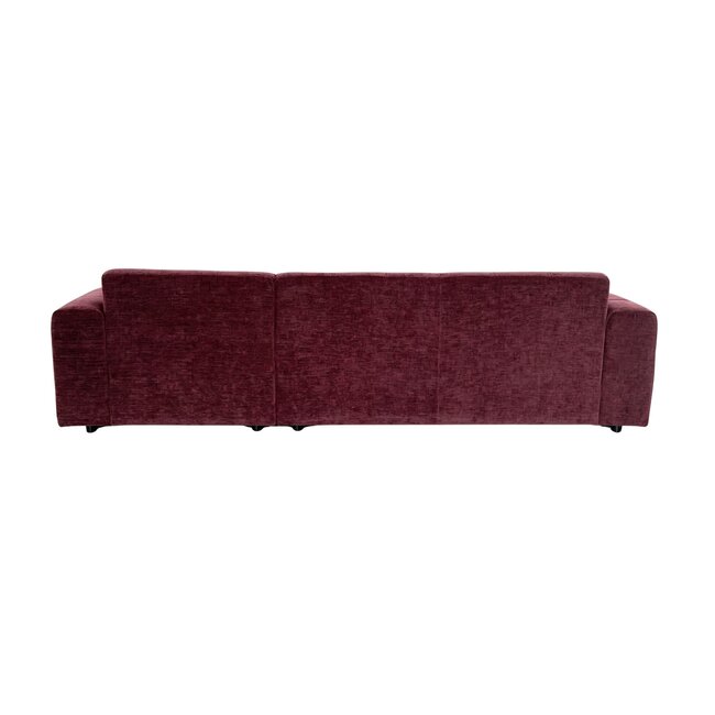 MySofa Ruby Hoekbank Paars 2,5 zits Arm links + Lounge rechts