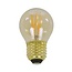WoonStijl Lichtbron LED filament bol Ø4 5 - E27 4W dimbaar / Amberkleurig glas