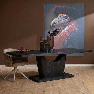 Starfurn Eettafel Voco | 200 cm | Zwart