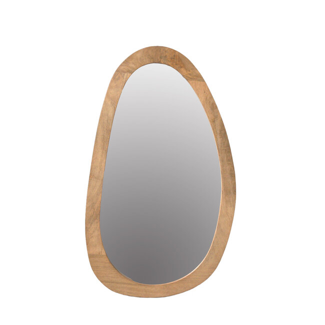 Starfurn Organische spiegel Lou Naturel Mangohout 70 cm