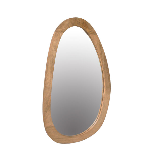 Starfurn Organische spiegel Lou Naturel Mangohout 60 cm
