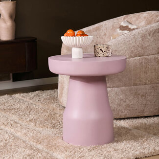 Starfurn Bijzettafel Drum | Roze