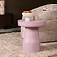 Starfurn Bijzettafel Drum | Roze