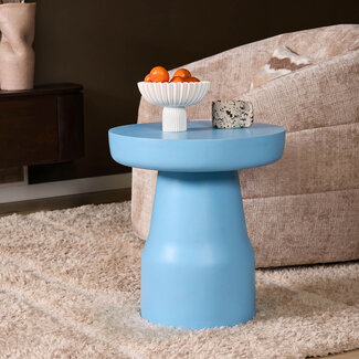 Starfurn Bijzettafel Drum | Blauw