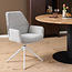 Starfurn Eetkamerstoel Hera | Light Grey | Met armleuning