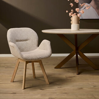 Starfurn Eetkamerstoel Jesse | Light Brown