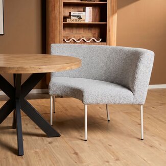 Starfurn Eetkamerbank Riff | Hoek | Beige