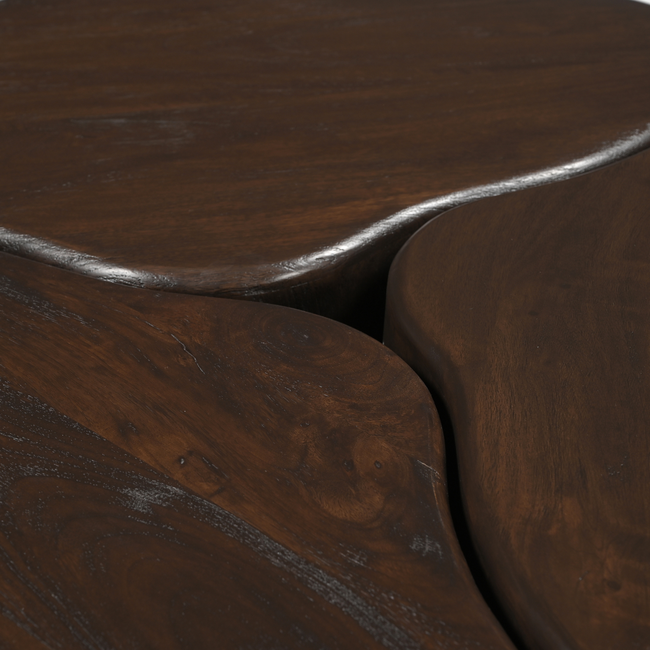 Starfurn Salontafel Elara Mangohout Bruin 115 cm