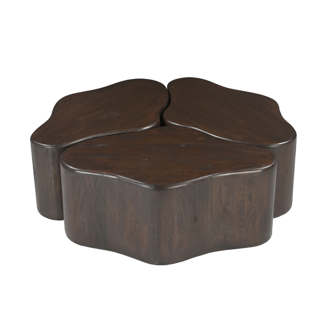 Starfurn Salontafel Elara Mangohout Bruin 115 cm