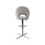 Label51 Barkruk Saint Tropez | Naturel Royal Boucle | Taupe Metaal