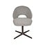 Label51 Eetkamerstoel Saint Tropez | Mushroom Royal Boucle | Brons Metaal