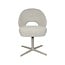 Label51 Eetkamerstoel Saint Tropez | Naturel Royal Boucle | Taupe Metaal