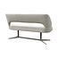 Label51 Eetkamerbank Saint Tropez 150 | Naturel Royal Boucle | Taupe Metaal