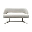 Label51 Eetkamerbank Saint Tropez 150 | Naturel Royal Boucle | Taupe Metaal