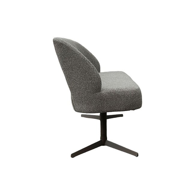 Label51 Eetkamerbank Saint Tropez 190 | Mushroom Royal Boucle | Brons Metaal