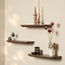 Starfurn Wandplank Gusta Brown | 60 cm | Set van 3