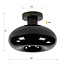 WoonStijl Plafondlamp Soll Sienna bruin