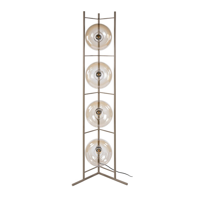 WoonStijl Vloerlamp Soll 4-lichts Beige