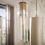 WoonStijl Hanglamp Lungo 4+3-lichts Beige