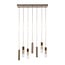 WoonStijl Hanglamp Lungo 4+3-lichts Beige