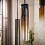 WoonStijl Hanglamp Lungo 5+4-lichts Sienna bruin