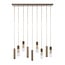 WoonStijl Hanglamp Lungo 5+4-lichts beige