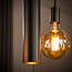WoonStijl Hanglamp Senso 4+3-lichts Sienna bruin